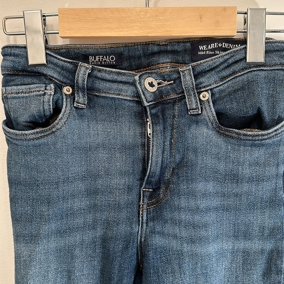 Mid rise skinny jeans size 26 buffalo woman jeans - Picture 5 of 10
